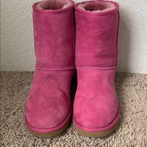 pink (cancer edition) ugg boots